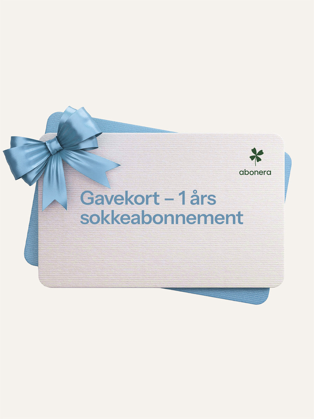 Gavekort – 1 års sokkeabonnement