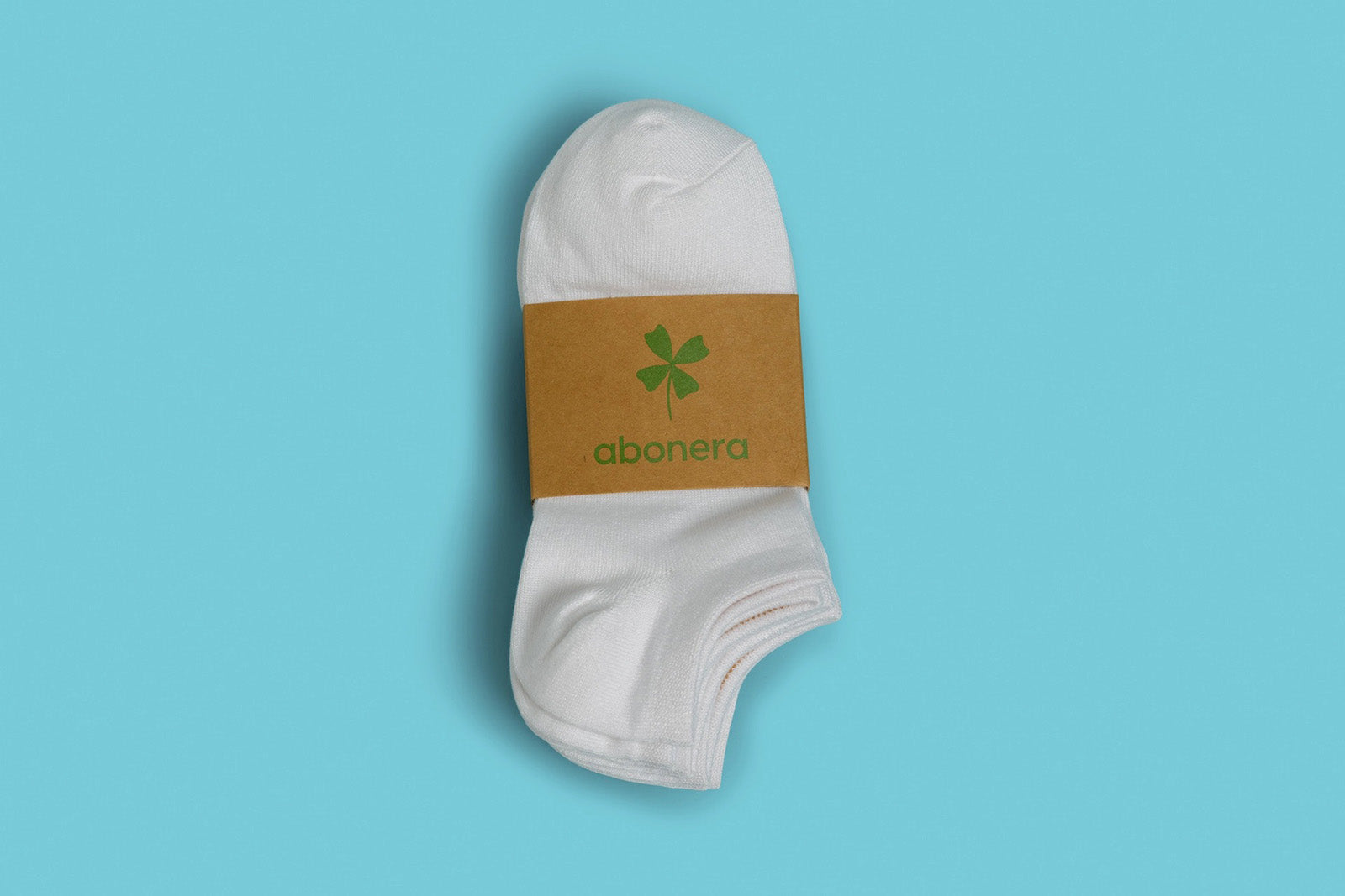 Abonera produktbilde hvit ankelsokk 3x2 1600px